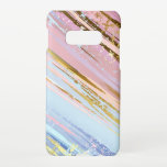 Capa Para Samsung Galaxy Fundo Rosa Texturizado<br><div class="desc">Fundo de textura rosa e azul,  pintado com grandes pinceladas,  decorado com folha de ouro. Textura Grunge.</div>