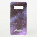 Capa Para Samsung Galaxy Galáxias Rosa Sparkles Abstrato personalizadas<br><div class="desc">Esta galáxia cor-de-rosa provoca capa de telefone personalizada abstrato é um design único e contemporâneo que é perfeitamente personalizável para corresponder perfeitamente ao seu gosto pessoal. Esta capa de telefone dá um presente personalizado maravilhoso para seus amigos e entes queridos! Você pode transferir este design para qualquer capa de telefone...</div>
