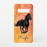 Capa Para Samsung Galaxy Garota do Cavalo<br><div class="desc">Excelente de presente para qualquer garota que ama cavalos e pôneis!</div>