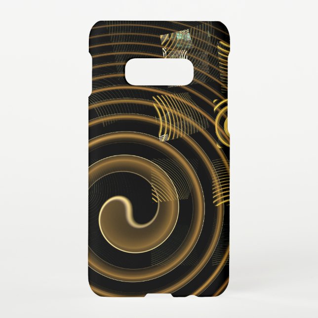 Capa Para Samsung Galaxy Hypnosis Abstrato Art Matte (Verso)