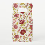 Capa Para Samsung Galaxy Jacobean Floral Big Pattern Reds Pinks Dourado Cre<br><div class="desc">Design de padrão de superfície floral estilo Jacobean em vermelhos,  pinks,  dourados falsos e creme.</div>