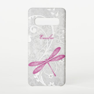 Capa Para Samsung Galaxy Magenta Dragonfly Personalize o caso da Samsung Ga