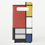 Capa Para Samsung Galaxy Mondrian Painting Red Plane Yellow Black Cinza Blu<br><div class="desc">Composição com Plano Vermelho Grande, Amarelo, Preto, Cinza e Mondrian Piet Azul começou a criar as pinturas definitivas de abstrato no 1920 pelo qual ele é mais conhecido. Ele manteve sua paleta limitada ao branco, preto e cinza além das três cores primárias, vermelho, amarelo e azul. Suas composições construídas a...</div>