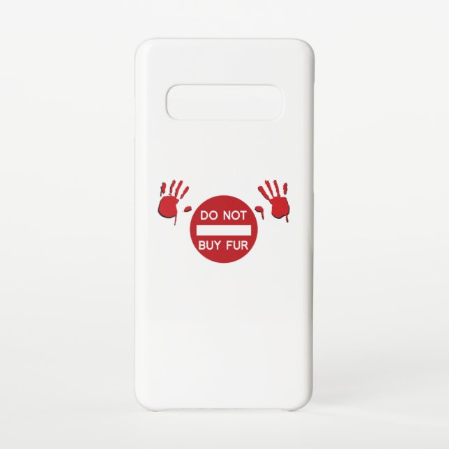 Capa Para Samsung Galaxy Não comprar PELE (Verso)