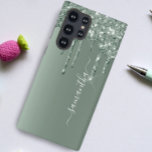 Capa Para Samsung Galaxy Nome manuscrito Olhar Largura Verde Escura<br><div class="desc">A design é uma foto e as capas não são feitas com brilho, sequências, metais ou madeiras. Este design também está disponível em outros modelos de telefone. Escolha Tipo de dispositivo para ver outros iPhone, Samsung Galaxy ou Google capas. Alguns estilos podem ser alterados selecionando Estilo se essa for uma...</div>
