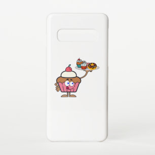Capa Para Samsung Galaxy O cupcake doce o seu dia