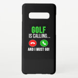 Capa Para Samsung Galaxy O Golf Está Ligando E Eu Preciso Ir<br><div class="desc">presente de golfe,  presentes de golfe para homens,  bolas de golfe personalizadas,  marcadores de bola de golfe,  melhores presentes de golfe,  presentes para amantes de golfe,  presentes de golfe engraçados</div>