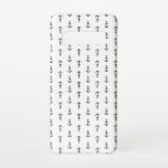 Capa Para Samsung Galaxy Padrão de Âncora<br><div class="desc">Um design de navegação com âncoras. Um jogo perfeito para cada marinheiro,  rato d'água e capitão na água ou em terra. ideia de presente de excelente.</div>