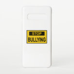 Capa Para Samsung Galaxy Parar Símbolo de Bullying Amarelo<br><div class="desc">Todos nós temos de enfrentar o assédio moral. A intimidação é um problema grave. O assédio é um crime e pode causar graves danos às suas vítimas. Luta contra o bullying.</div>
