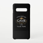 Capa Para Samsung Galaxy Parei Meu Jogo Para Estar Aqui<br><div class="desc">Para um jogador de verdade,  o jogo não acabou. Design único de jogos atraente. Uma combinação perfeita para o seu evento de jogos ou como presente para amigos de jogadores,  família,  viciado em jogos,  nerd de jogos,  geeks de jogos,  aberrações de jogos.</div>