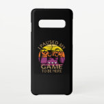 Capa Para Samsung Galaxy Parei Meu Jogo Para Estar Aqui<br><div class="desc">Para um jogador de verdade,  o jogo não acabou. Design único de jogos atraente. Uma combinação perfeita para o seu evento de jogos ou como presente para amigos de jogadores,  família,  viciado em jogos,  nerd de jogos,  geeks de jogos,  aberrações de jogos.</div>