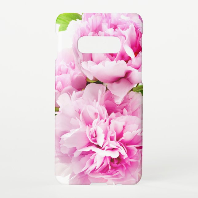 Capa Para Samsung Galaxy Peony Rosa (Verso)