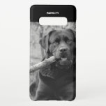 Capa Para Samsung Galaxy Pet Dog Photo Upload Samsung Galaxy S10  Case<br><div class="desc">Uma capa de telefone moderna da Samsung Galaxy S10  apresentando uma foto do seu cachorro de estimação. Carregue uma foto de retrato e altere o nome para criar seu próprio caso personalizado. Infecção absoluta!</div>