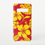 CAPA PARA SAMSUNG GALAXY PINK BIKINI (VERMELHO/DOURADO)<br><div class="desc">Padrão de Bikini Rosa em Vermelho/Dourado. Copyright de Kelly Hironaka, nº 3 Design</div>