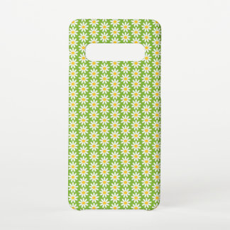 Capa Para Samsung Galaxy Primavera Green Field Of Daisies Capa de telefone