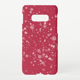 Capa Para Samsung Galaxy Red Splotchy Chaos