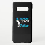 Capa Para Samsung Galaxy retirement plan golfing<br><div class="desc">golf gift,  golf gifts for men,  personalized golf balls,  golf ball markers,  best golf gifts,  gifts for golf lovers,  funny golf gifts</div>