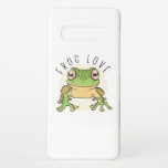 CAPA PARA SAMSUNG GALAXY SAPOS AMOR<br><div class="desc">Design bonito com um sapo sob citação que diz "amor ao Sapo".</div>