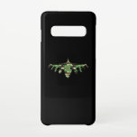 Capa Para Samsung Galaxy Silhouett, avião militar de combate à camuflagem d<br><div class="desc">Silhueta de camuflagem militar jato. Uma combinação perfeita para todos os amantes do jato de caça. presente de excelente para homens,  mulheres,  adultos,  crianças,  adolescentes ou apenas para seus melhores amigos.</div>