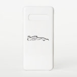 Capa Para Samsung Galaxy Silhueta de desenho de linha de carro de corrida<br><div class="desc">Traço da linha do carro. Legal roupa com motivo de corrida motora. Uma combinação perfeita para todos os amantes de carros de corrida. Ideia de presente de excelente para adultos,  homens,  mulheres,  crianças e adolescentes.</div>