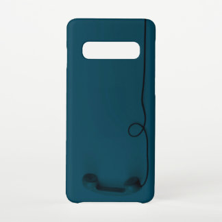 Capa Para Samsung Galaxy Um aparelho telefônico de linha vermelha vintage.