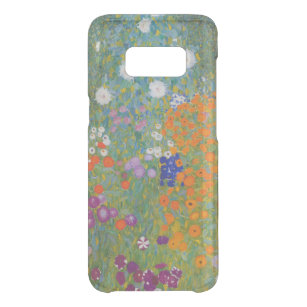 Capa Para Samsung Galaxy S8 Da Uncommon Gustav Klimt Flower Garden Cottage Nature