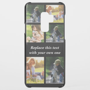 Capa Para Samsung Galaxy S9 Plus, Uncommon Personalizar colagem de fotos e texto Case-Mate iP