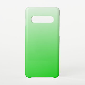 Capa Para Samsung Galaxy verde limão para gradiente branco #00cc00