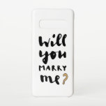 Capa Para Samsung Galaxy Você vai me casado?<br><div class="desc">Você vai me casado? Surpreenda seu amor excelente de uma forma criativa e engraçada com esta adorável e original ideia de presente. Romântico e,  ao mesmo tempo,  uma forma engraçada de sua proposta de casamento.</div>