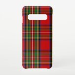 Capa Para Samsung Galaxy Xadrez Escocesa Clan Stewart Tartan<br><div class="desc">design de tartan clássico com o tradicional tartã do Clã Escocês Stewart</div>