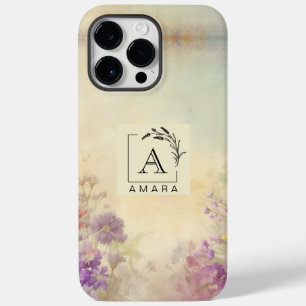 Capa personalizada com monograma para iPhone 14 Pr
