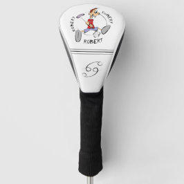 Capa Personalizada para Driver de Golfe com Desenh