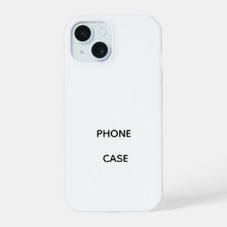 Capa Personalizada para iPhone 15 Slim Fit, Brilha