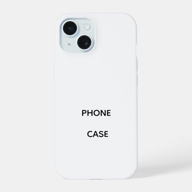 Capa Personalizada para iPhone 15 Slim Fit, Brilha (Verso)