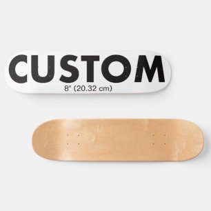 Capa personalizada personalizada de skate de 8" (2