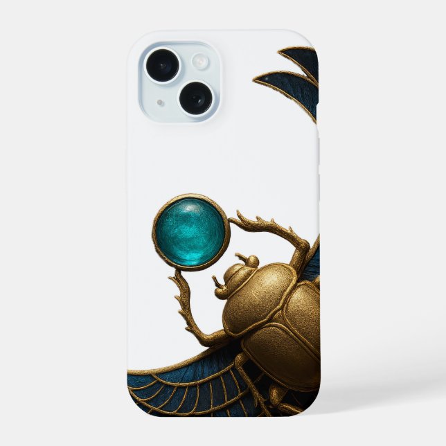 Capa Pharaonic Beetle para iPhone 15 Pro Max (Verso)