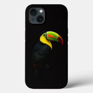 Capa preta 4 Luxe para iPhone 13 com Tucano-de-bic