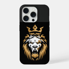 Capa Royal Crown Lion para iPhone 15 Pro Max