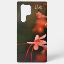 Capa Samsung Flor de Laranja Personalizada
