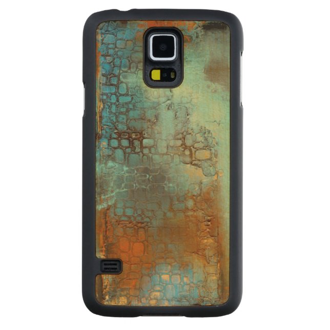 Capa Slim De Bordo Para Galaxy S5 Deja Blue (Verso)