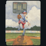 Capa Smart Para iPad Baseball Pitcher sobre monte por Jay Throckmorton<br><div class="desc">É uma bola ou um controle deslizante? O que quer que seja, está chegando em você nesta peça incrível de Jay Throckmorton. Um arremessador de baseball comanda o monte, se enrolando para entregar uma jogada ao prato. Dê isto como presente ou pendura na sua parede e aproveite o passatempo dos...</div>
