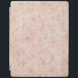 Capa Smart Para iPad Bonito Pastel Cor-de-Rosa<br><div class="desc">Rosas e folhas rosadas,  levemente aflitas e pastéis,  de cor suave,  sobre um fundo de rosa claro.</div>