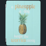 Capa Smart Para iPad Citação da Vida do Abacaxi<br><div class="desc">Artista de Citação da Vida do Pineapple: Studio W | 156571D</div>