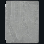 Capa Smart Para iPad Desenho do Mapa de Nova Iorque<br><div class="desc">Desenho do Mapa de Nova Iorque. Artista: Vision Studio. ID da imagem: 64746Z.</div>