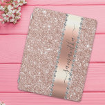 Capa Smart Para iPad Diamond Bling Glitter Calliografia Nome Rosa Doura<br><div class="desc">A design é uma foto e as capas não são feitas com brilho, sequências, metais ou madeiras. Esse design também está disponível em outros modelos. Você também pode transferir este design para outro produto. Não foi utilizada nenhuma lente real para fabricar este produto. Este design pode ser personalizado na área...</div>