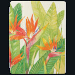 Capa Smart Para iPad Flores Tropicais | Pássaro do Paraíso<br><div class="desc">Watercolor Tropical Flowers 2 Artista: Tim OToole</div>