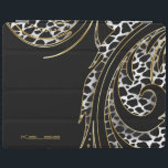 Capa Smart Para iPad Impressão animal preto e Dourado de Swirly<br><div class="desc">Caso eletrônico. 100% customizável. Apronte para preencher as caixas ou para clicar sobre o botão da PERSONALIZAÇÃO para adicionar, mover, suprimir ou mudar de alguns do texto ou dos gráficos. Feito com vetor de alta resolução e/ou os gráficos digitais para um impressão profissional. NOTA: (ESTE É UM IMPRESSÃO. Todo o...</div>