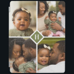 Capa Smart Para iPad Monograma Personalizado da Família de Colagem de F<br><div class="desc">Um presente personalizado especial com 4 fotos personalizadas e um monograma inicial. Use as ferramentas de design para adicionar texto adicional em qualquer fonte e cores que desejar. Carregue mais fotos, edite a cor do plano de fundo ou escolha entre todos os nossos estilos de caso para o seu dispositivo....</div>