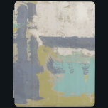Capa Smart Para iPad Pintura de expressão livre moderna<br><div class="desc">Esta pintura de liberdade de expressão moderna foi criada por Megan Meagher. Traços roxos,  azuis-claros e brancos sobre um fundo verde-claro. Obtenha uma cópia deste impressão hoje!</div>