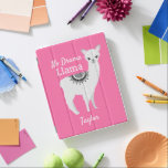 Capa Smart Para iPad "Rosa Sem Drama Llama" Personalizável<br><div class="desc">Adote um toque de charme moderno e design divertida com nosso caso personalizável de iPad "Pink No Drama Llama". Este caso irradia uma vibração contemporânea com seu fundo rosa vibrante, complementado pela citação divertida e iluminada, "NO drama Llama". Apresentando uma ilustração deliciosa de lama em um estilo bonito, juntamente com...</div>